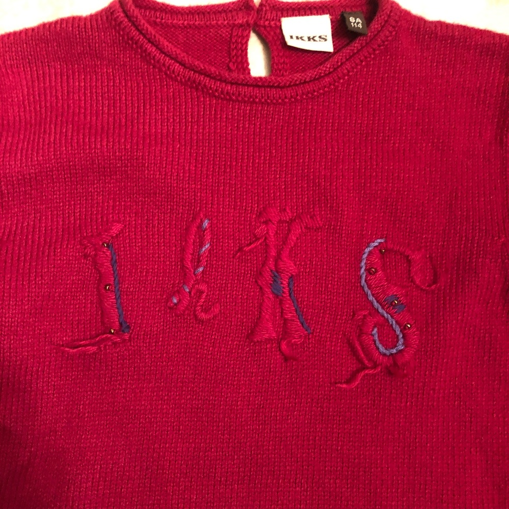 IKKS red sweater